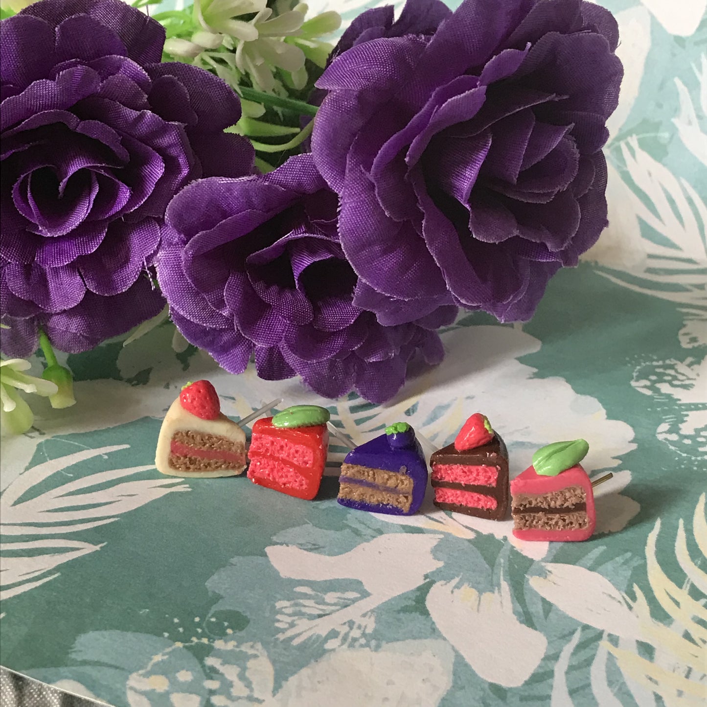 Cake Slice Earrings