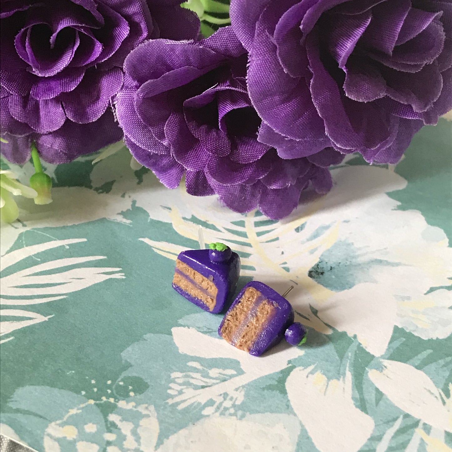 Cake Slice Earrings