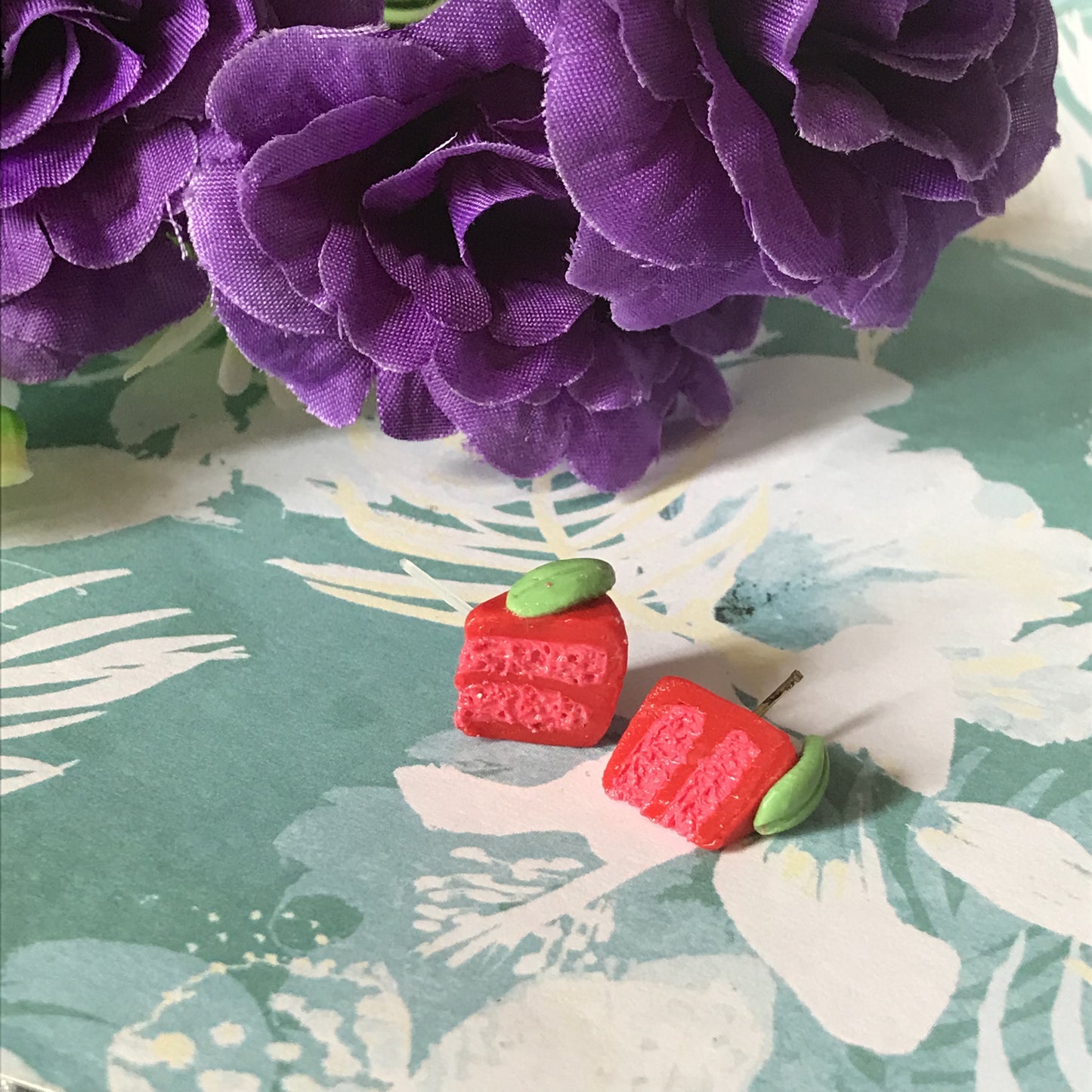 Cake Slice Earrings