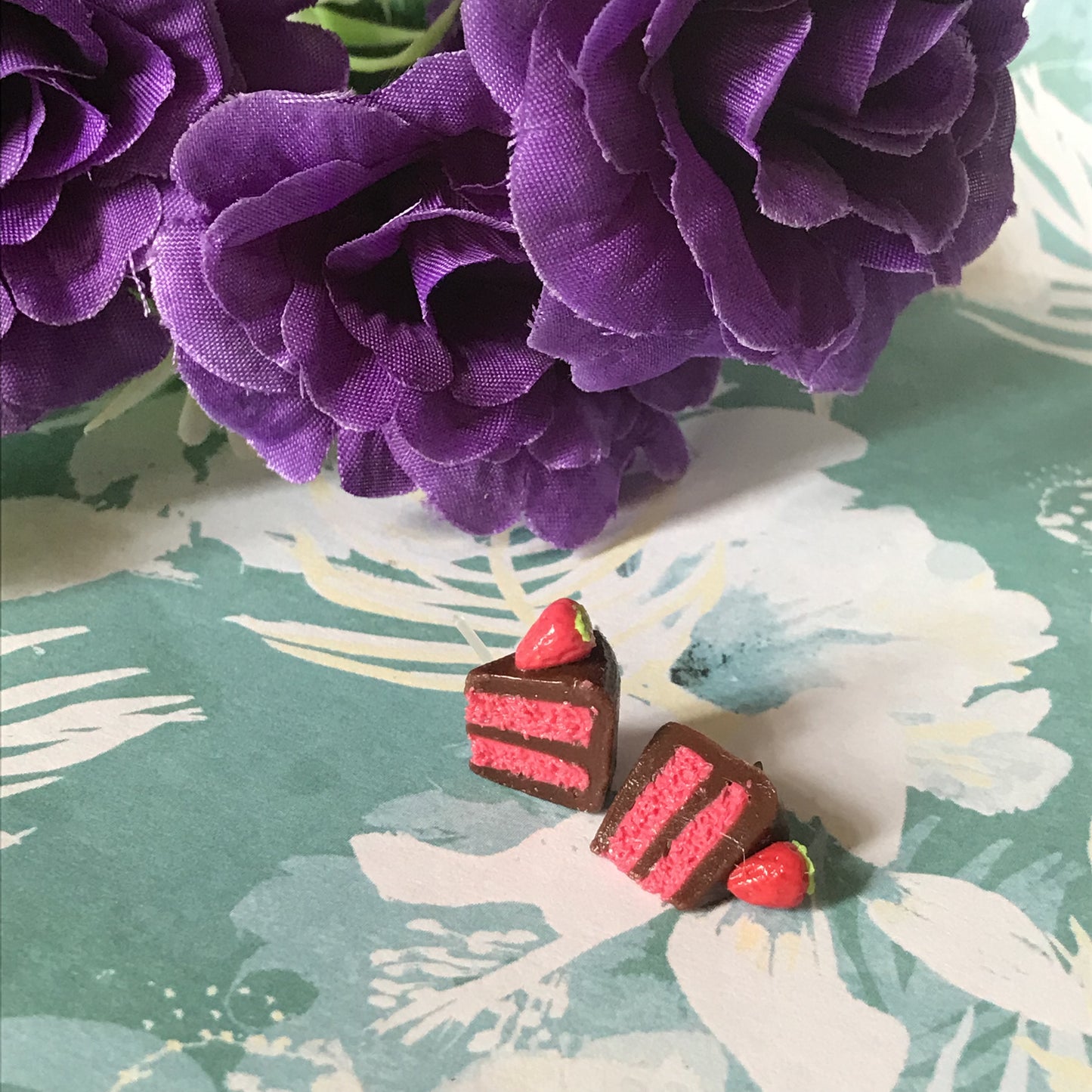 Cake Slice Earrings