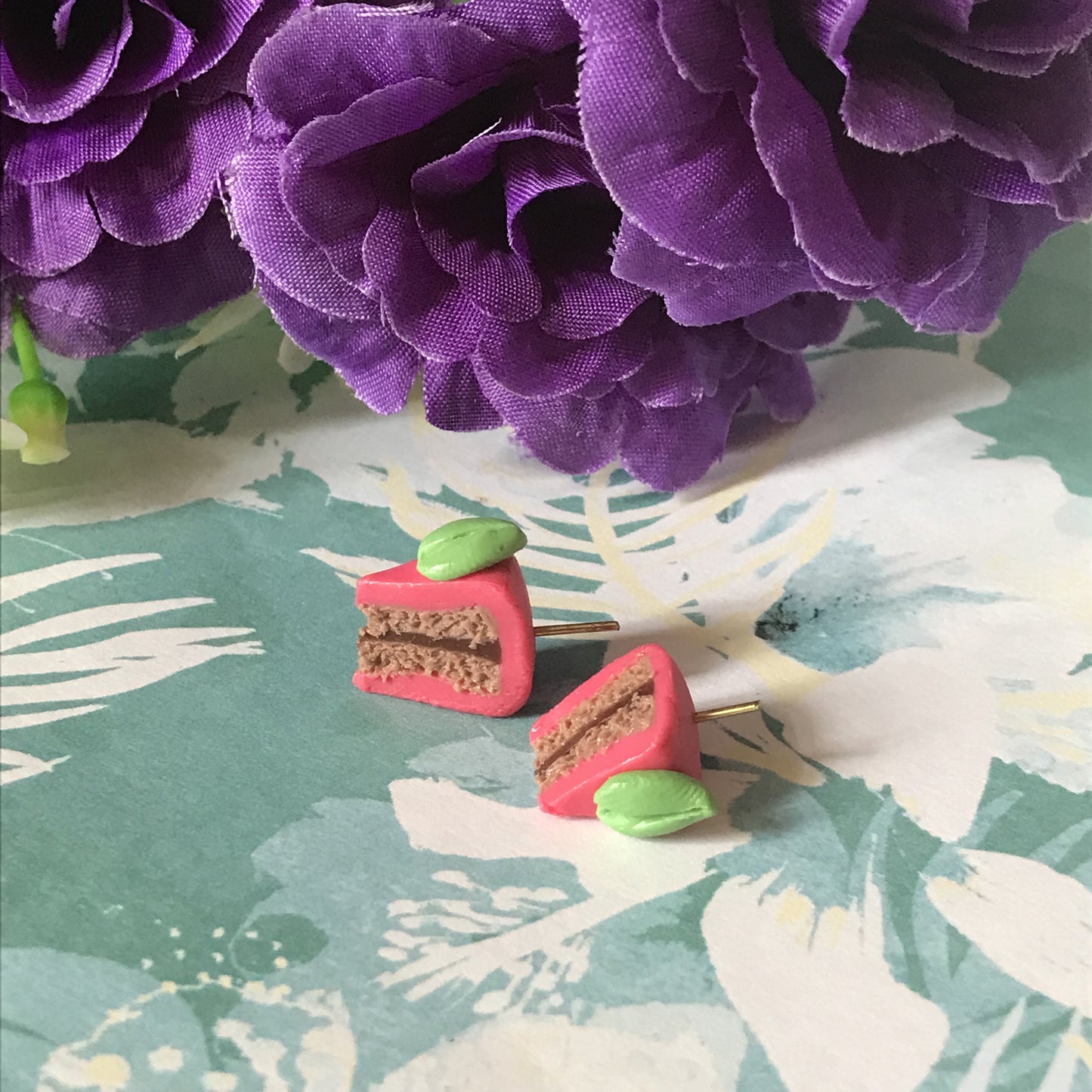Cake Slice Earrings