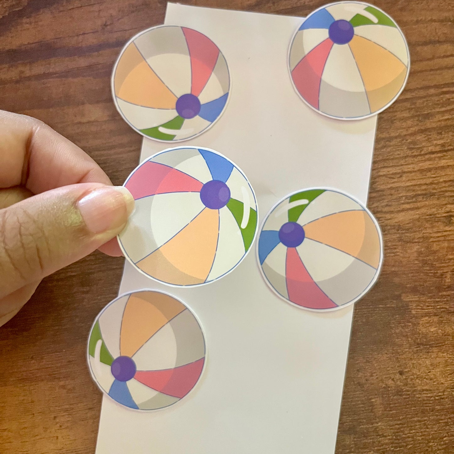 Beach Ball Die-cut