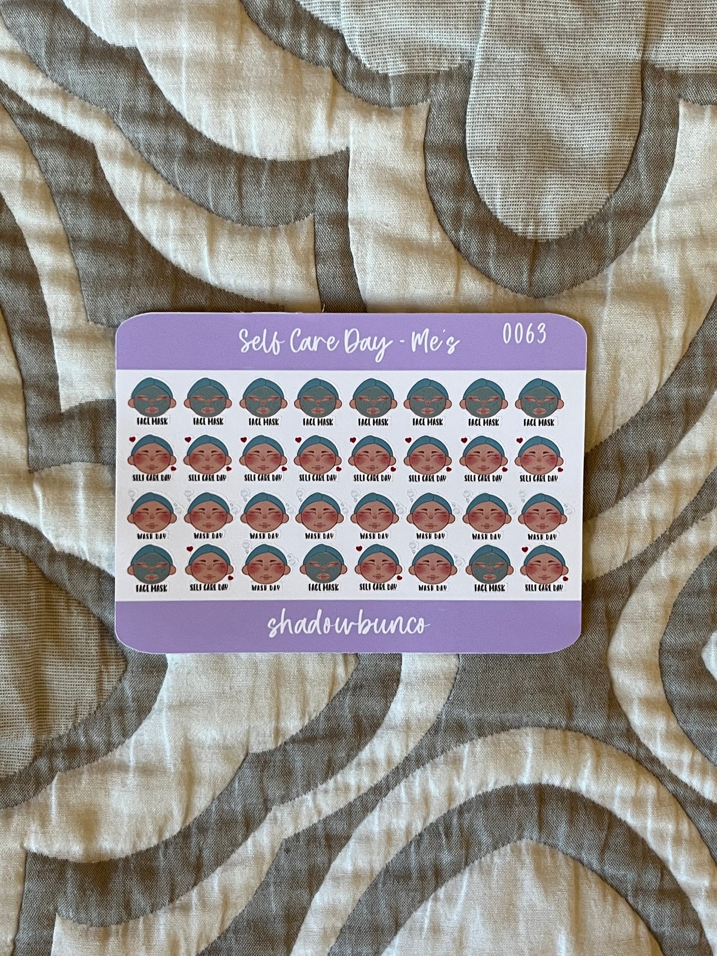 Self-Care Days Half Sheets