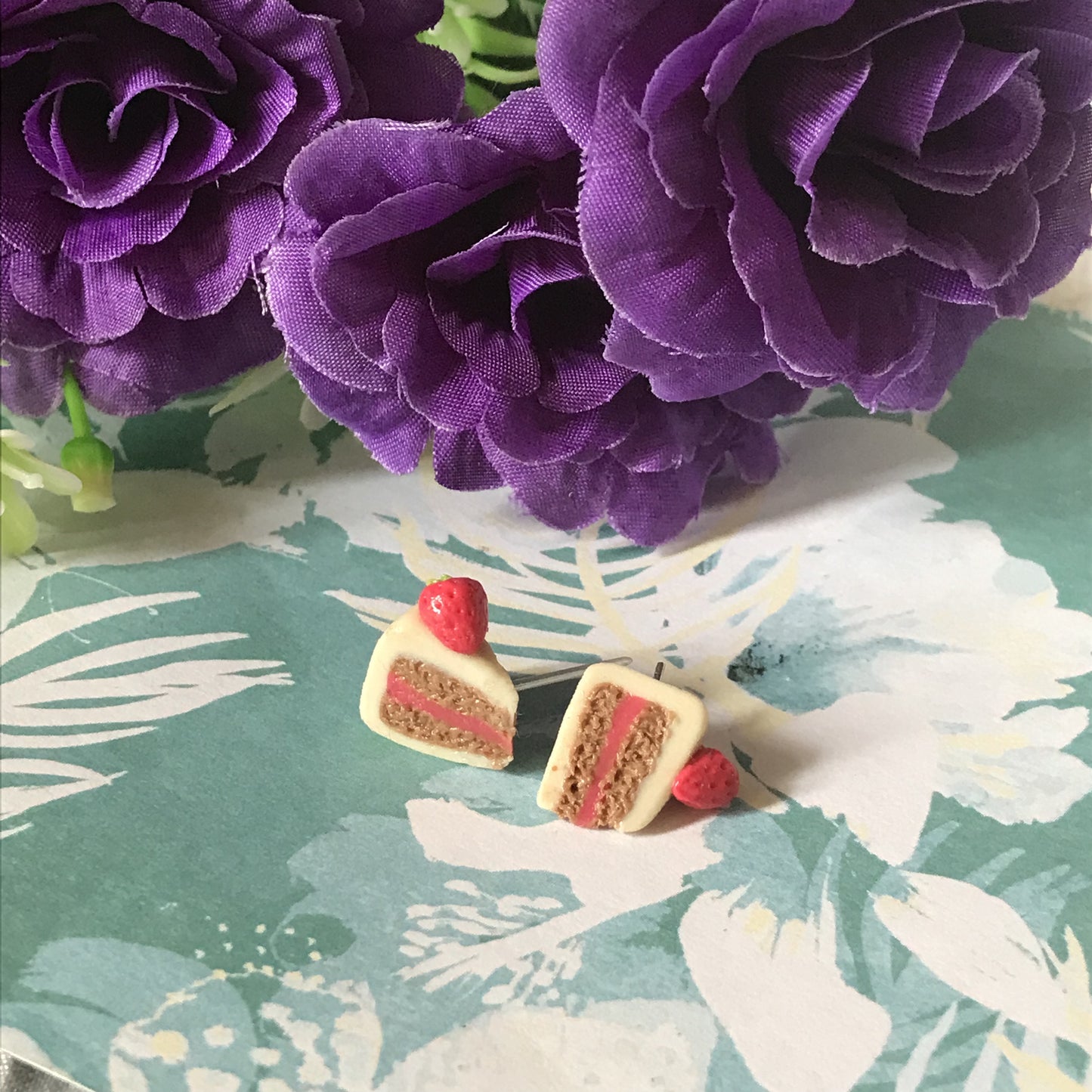 Cake Slice Earrings