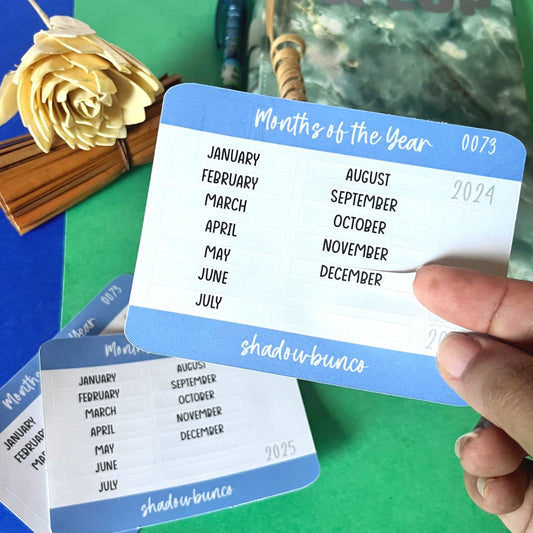 Months of the Year